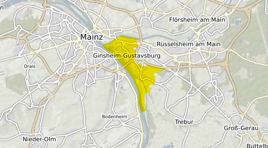 Immobilienpreisekarte Ginsheim Gustavsburg